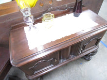 Load image into Gallery viewer, Antique Jacobean Tudor Small Server Sideboard