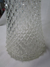 Load image into Gallery viewer, Vintage Crystal Lead Glass Sheraton with Silverplate Top Handle Pitcher Carafe