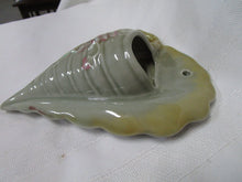Load image into Gallery viewer, Vintage Hull Woodland Seashell Gray Ceramic Wall Pocket