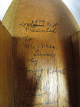 Load image into Gallery viewer, 1979 African Carved Wood Ceremonial Presentation Head Rest