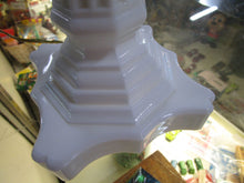 Load image into Gallery viewer, Vintage Milk Glass and Handpainted Glass Lamp Base No Shade