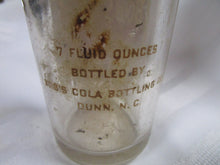Load image into Gallery viewer, Vintage Bob's Cola Good for Thirst Clear Glass 7 Ounce Soda Bottle