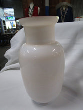 Load image into Gallery viewer, Vintage White Milk Glass Handpainted Poppy Vase