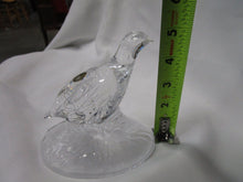Load image into Gallery viewer, Cristal d'Arques Red Grouse Clear Figurine