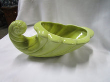 Load image into Gallery viewer, Retro Yellow Ceramic Pottery Cornucopia Planter