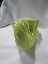 Load image into Gallery viewer, Retro Yellow Ceramic Pottery Cornucopia Planter