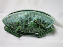 Load image into Gallery viewer, Vintage Green Drip Glaze Rocking Horse Ceramic Indoor Small Planter