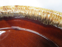Load image into Gallery viewer, Hull Pottery USA Oven Proof Brown Drip Glaze Oval Serving Baking Dish