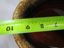 Load image into Gallery viewer, Hull Pottery USA Oven Proof Brown Drip Glaze Oval Serving Baking Dish