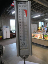 Load image into Gallery viewer, Vintage Hanson Viking 100 Lb Capacity Shop Scale with Galvanized Metal Scoop Bucket