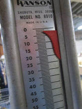 Load image into Gallery viewer, Vintage Hanson Viking 100 Lb Capacity Shop Scale with Galvanized Metal Scoop Bucket