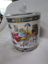 Load image into Gallery viewer, Seltmann Weiden Bavaria Retro Disco Biscuit Cookie Jar with Lid