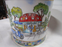 Load image into Gallery viewer, Seltmann Weiden Bavaria Retro Disco Biscuit Cookie Jar with Lid