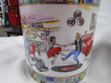 Load image into Gallery viewer, Seltmann Weiden Bavaria Retro Disco Biscuit Cookie Jar with Lid