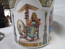 Load image into Gallery viewer, 2007 Seltmann Weiden Limited Edition German Scenes Biscuit Jar with Pewter Lid