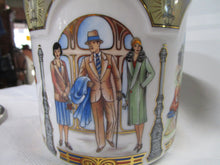 Load image into Gallery viewer, 2007 Seltmann Weiden Limited Edition German Scenes Biscuit Jar with Pewter Lid