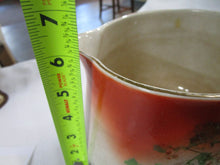 Load image into Gallery viewer, Antique Dresden Ceramic Fruit Motif Lemonade Beverage Pitcher