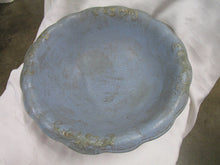 Load image into Gallery viewer, Antique 1851 Pundy Goutier Blue Crackled Wash Basin Pottery Bowl