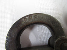 Load image into Gallery viewer, 1967 Slaymaker Penn Railroad Switch Padlock with Chain and Key