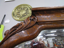 Load image into Gallery viewer, Antique Tiger Oak Two Over One Princess Dresser