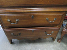 Load image into Gallery viewer, Vintage Kincaid Smoked Glass TV Media Cabinet with Drawers