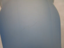 Load image into Gallery viewer, Vintage Indiana Glass Satin Blue Paneled Apothecary Canister Jar