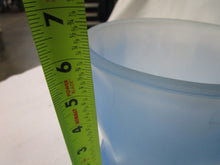 Load image into Gallery viewer, Vintage Indiana Glass Satin Blue Paneled Apothecary Canister Jar