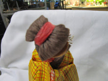 Load image into Gallery viewer, Vintage Japan Kushimaki Origami Paper Doll on Stand