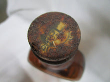 Load image into Gallery viewer, Vintage Mr. Boston's DeLuxe Pinch Brown Glass Liquor Bottle EMPTY with Metal Cap