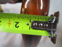 Load image into Gallery viewer, Vintage Mr. Boston's DeLuxe Pinch Brown Glass Liquor Bottle EMPTY with Metal Cap