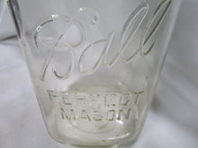 Load image into Gallery viewer, Circa 1923-1933 Ball Perfect Mason Clear Glass 2 Quart Jar with Zinc Lid