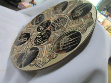 Load image into Gallery viewer, Vintage Turkish Copper Etched Building & Calligraphy Wall Plaque Sign