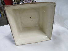 Load image into Gallery viewer, Vintage Pillar Double Handle Urn Ceramic Floral Flower Frog Vase
