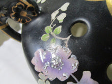 Load image into Gallery viewer, Vintage Pillar Double Handle Urn Ceramic Floral Flower Frog Vase