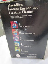 Load image into Gallery viewer, 1970's Federal Glassware Glass-Lites Floating Flame Kit with Original Box