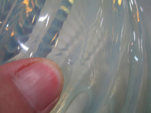 Load image into Gallery viewer, Vintage French Opalescent Swirl Large Glass Lampshade