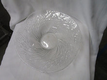 Load image into Gallery viewer, Vintage Finland Mantsalan Lasisepat Clear Glass Tree Motif Large Decor Bowl