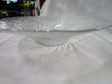 Load image into Gallery viewer, Vintage Finland Mantsalan Lasisepat Clear Glass Tree Motif Large Decor Bowl