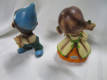 Load image into Gallery viewer, 1960's Wee Folks by Josef Originals Japan Pixie Elves Young Boy and Girl Pair