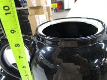 Load image into Gallery viewer, Vintage Hall USA Gloss Black Ceramic Restaurant Serving Teapot with Metal Spigot