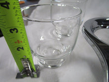 Load image into Gallery viewer, MCM Glass Carry Carousel with (4) Clear Highball Glasses