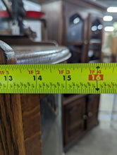 Load image into Gallery viewer, Antique Oak Side by Side Secretary with Bow Front Curio
