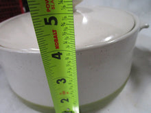 Load image into Gallery viewer, Vintage Japan Stoneware Speckled Baking Dish with Lid
