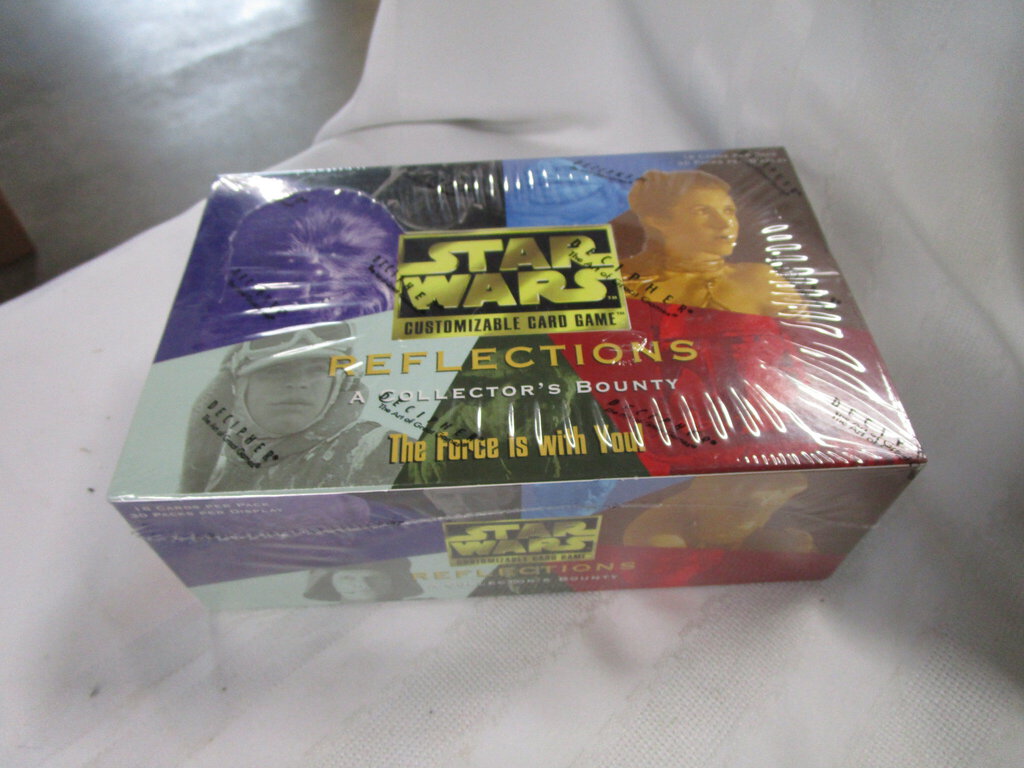 1999 Star Wars Reflections CCG Collector Booster Box Factory Sealed –  Standpipe Antiques