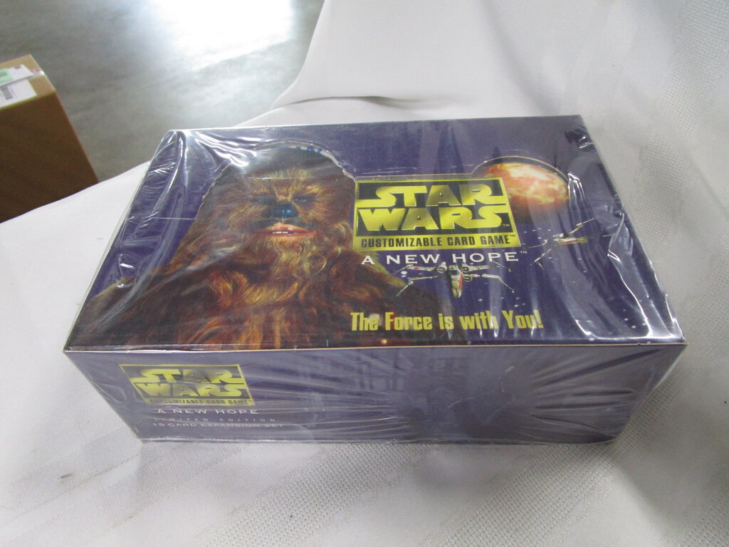 1996 Star Wars A New Hope Expansion Display CCG Limited Edition Factory Sealed Card Box
