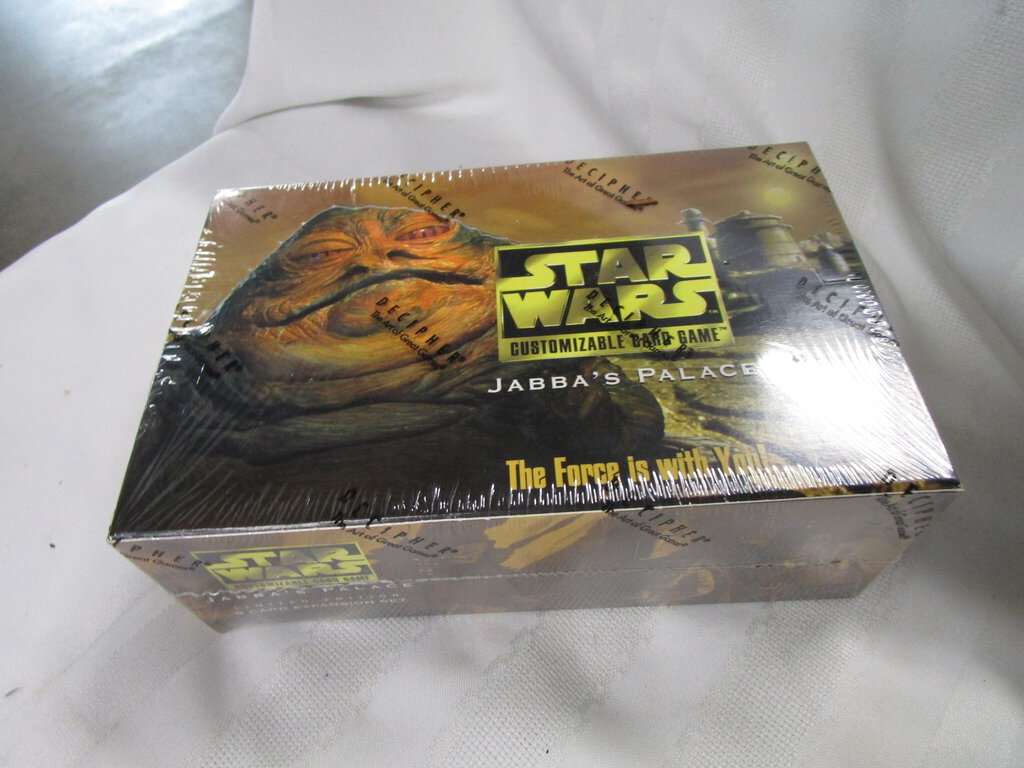 1998 Star Wars Jabba's Palace Expansion Display CCG Limited Edition Factory Sealed Card Box