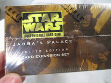 Load image into Gallery viewer, 1998 Star Wars Jabba&#39;s Palace Expansion Display CCG Limited Edition Factory Sealed Card Box
