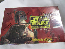 Load image into Gallery viewer, 1997 Star Wars Cloud City Expansion Display CCG Limited Edition Factory Sealed Card Box
