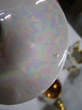 Load image into Gallery viewer, Vintage ZS & C Bavaria White Iridescent Floral Creamer and Sugar Set