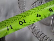 Load image into Gallery viewer, Vintage Imperial Glass Kayak Pattern Clear Glass Pedestal Cake Stand